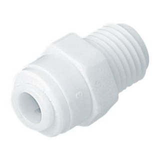 1/4 Inch Tube to 1/4 Inch Male Connector