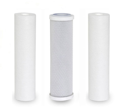 4 Stage RO Replacement Filter Kit - Dual Sediment