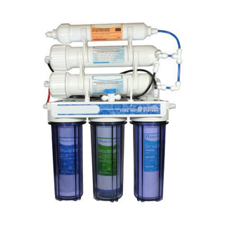 6 Stage Reverse Osmosis Water Filter System + Di (300 GPD)