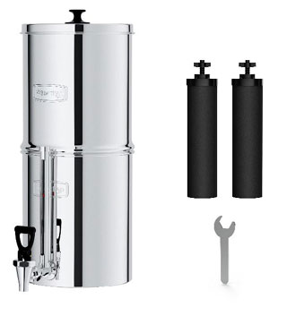 King Tank Countertop Gravity Water Filter