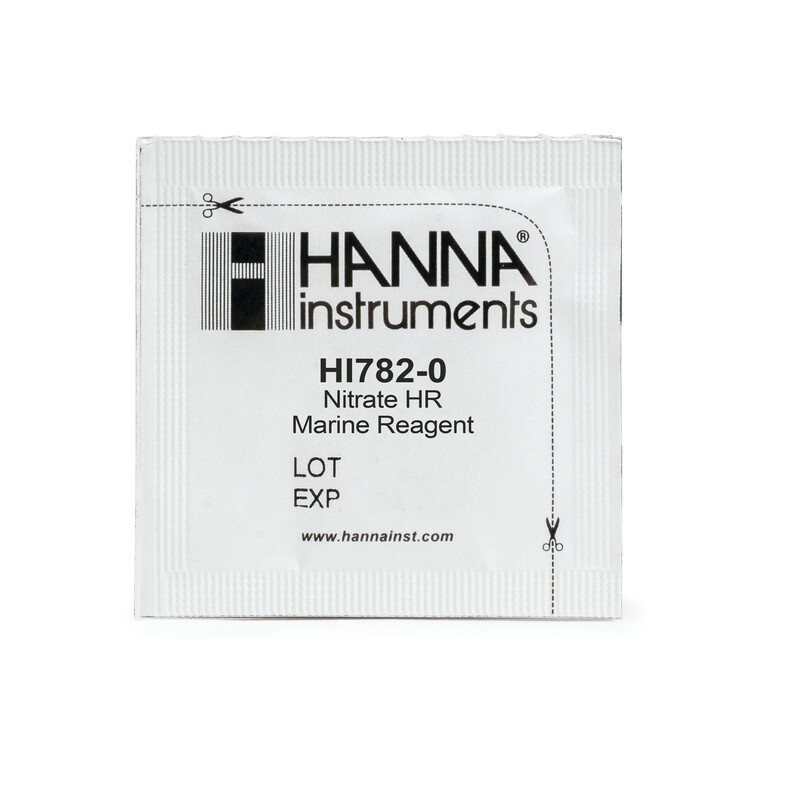 HI-782-25 Marine High Range Nitrate Reagents - 25 Tests