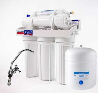 Vyair 5 Stage Drinking Water Filter System 50GPD Reverse Osmosis 