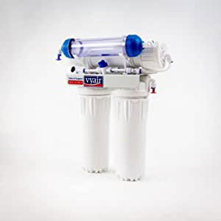 Vyair 4 Stage Slim Reverse Osmosis Water Filter System + Di (50 GPD)