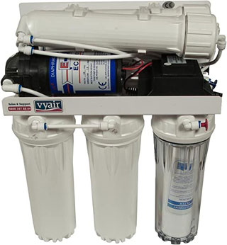 Vyair 5 Stage Reverse Osmosis Water Filter System With Booster Pump (200 GPD)