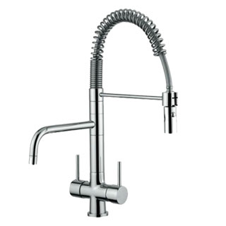 Azzurra Breve 3-Way Tri-flow Kitchen Tap Spray Hose