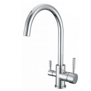 Bella Chrome 3-Way (Tri-Flow) Kitchen Mixer Tap