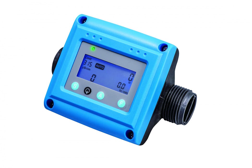 Digital Flow Rate & Flow Totaliser TDS/Conductivity Monitor
