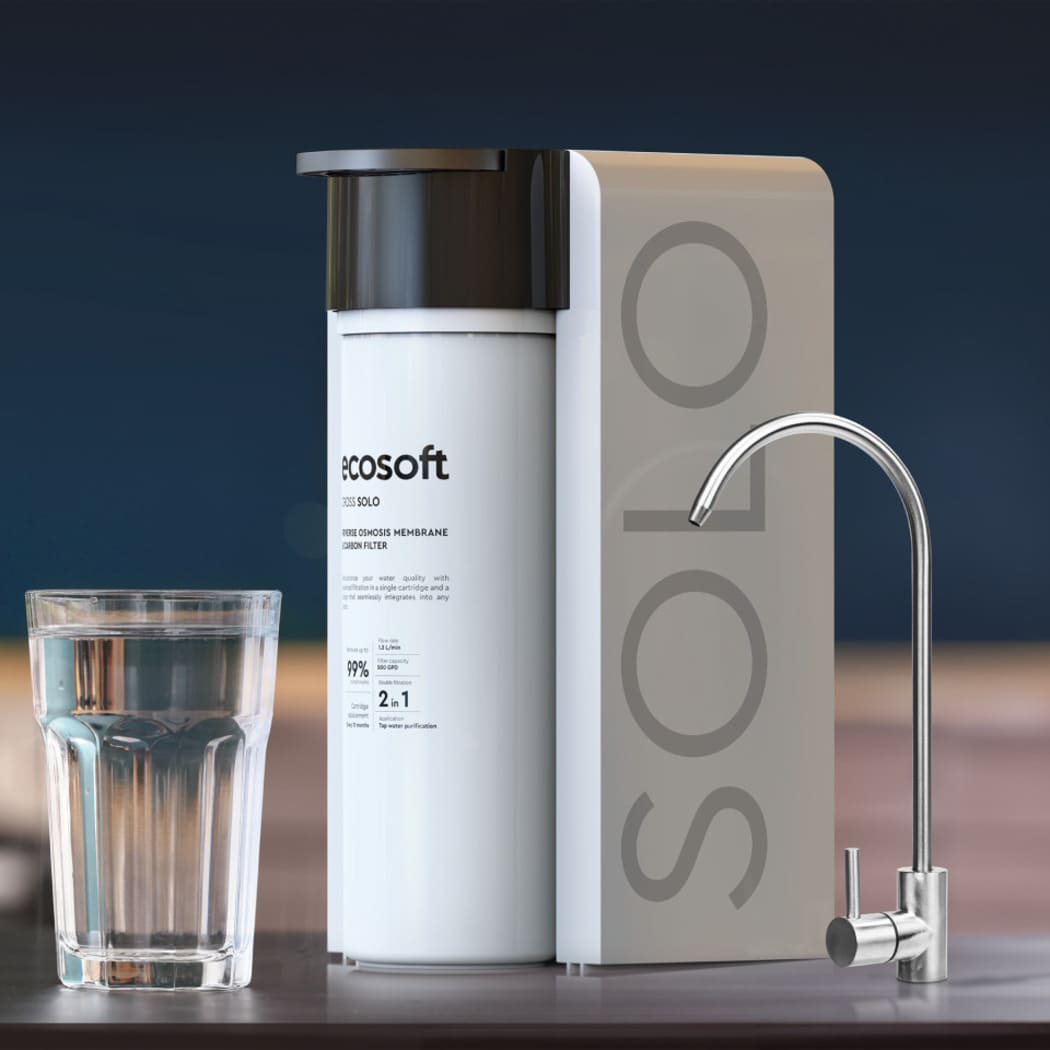 Ecosoft CROSS Solo Undersink Reverse Osmosis System