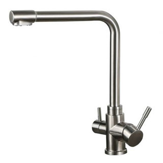 Fabia 304 Stainless Steel 3-Way (Tri-Flow) Kitchen Mixer Tap