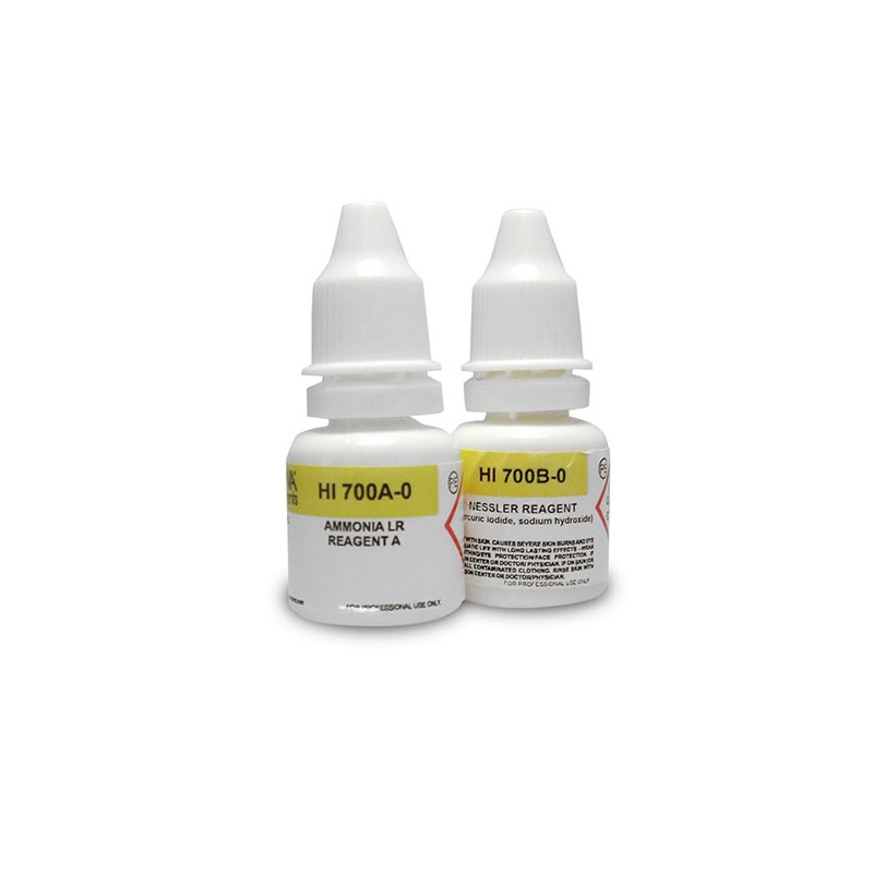HI-700-25 Freshwater Ammonia Reagents - 25 Tests