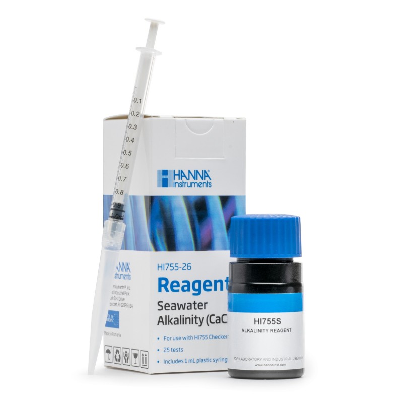 HI-755-26 Marine Alkalinity Reagents - 25 Tests