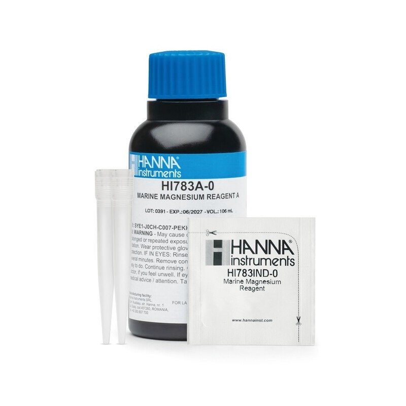HI-783-25 Marine Magnesium Reagent - 25 Tests