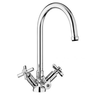 Kensington Chrome 3-Way (Tri-Flow) Kitchen Mixer Tap