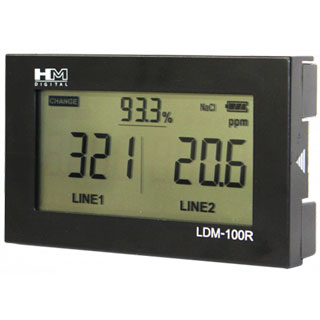 LDM-100R Commercial Grade EC/TDS/% Rejection Monitor