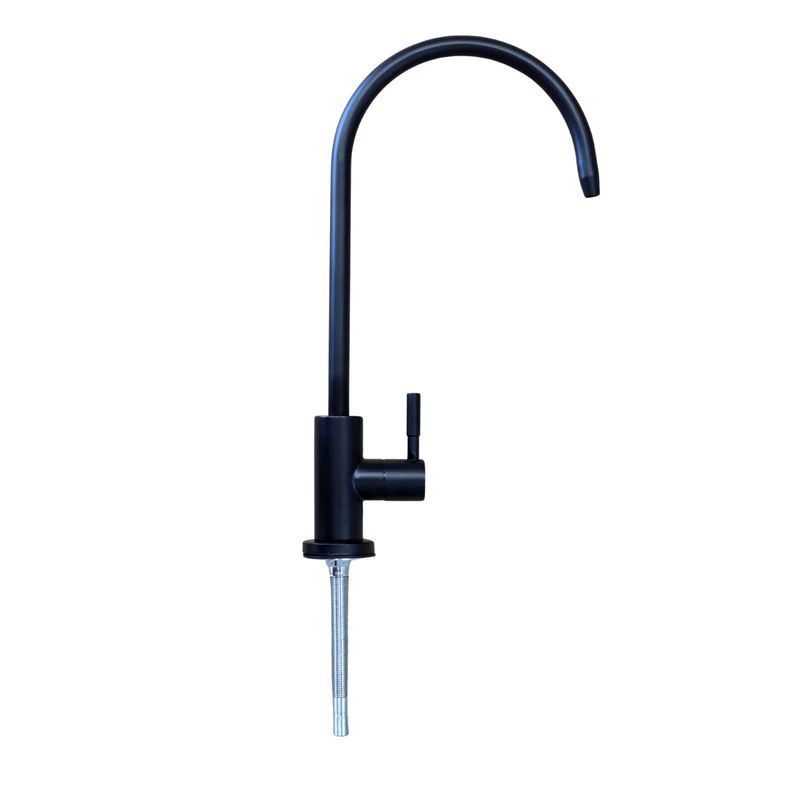Lily 304 Stainless Single  Dispensing Tap (Black)