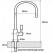 reverse osmosis dispesing tap