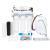 Ecosoft 5 Stage 50GPD Drinking Water Filter System + Booster Pump