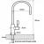Swan 304 Stainless Steel Single Dispensing Tap