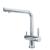 Lucca Chrome 3-Way (Tri-Flow) Kitchen Mixer Tap