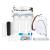Ecosoft 5 Stage 50GPD Drinking Water Filter System + Booster Pump