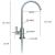 Lily 304 Stainless Single  Dispensing Tap (Black)