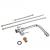 Berta Chrome 3-Way (Tri-Flow) Kitchen Mixer Tap