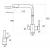 Chrome A-Style 3 Way Mixer Tap (Tri-Flow)