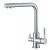 Chrome A-Style 3 Way Mixer Tap (Tri-Flow)