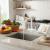 Parma White 3-Way Mixer Tap Insitu