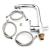 Chrome A-Style 3 Way Mixer Tap (Tri-Flow)
