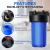 Big Blue Filter Housing (4.5" x 10") Single