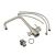 Olaf Brushed 304 Stainless Steel 3-Way Tap (Triflow Filter Tap)
