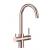 Guglielmi Rose Gold 3-Way (Tri-Flow) Kitchen Mixer Tap