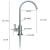 Lily 304 Stainless Single  Dispensing Tap (Black)