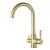 Malta 3-Way Mixer Tap (Tri-Flow) Brushed Gold