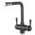 Parma Black 3-Way (Tri-Flow) Kitchen Mixer Tap