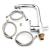 Chrome A-Style 3 Way Mixer Tap (Tri-Flow)