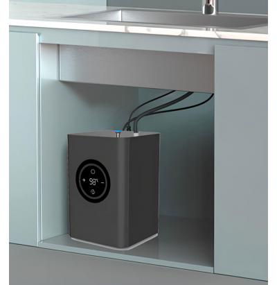 Instant Boiling Water Kitchen Tap | 3-in-1 Matt Black