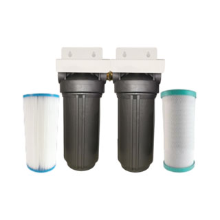 Osmio Pro Dual Whole House Water Filter System (CTO)