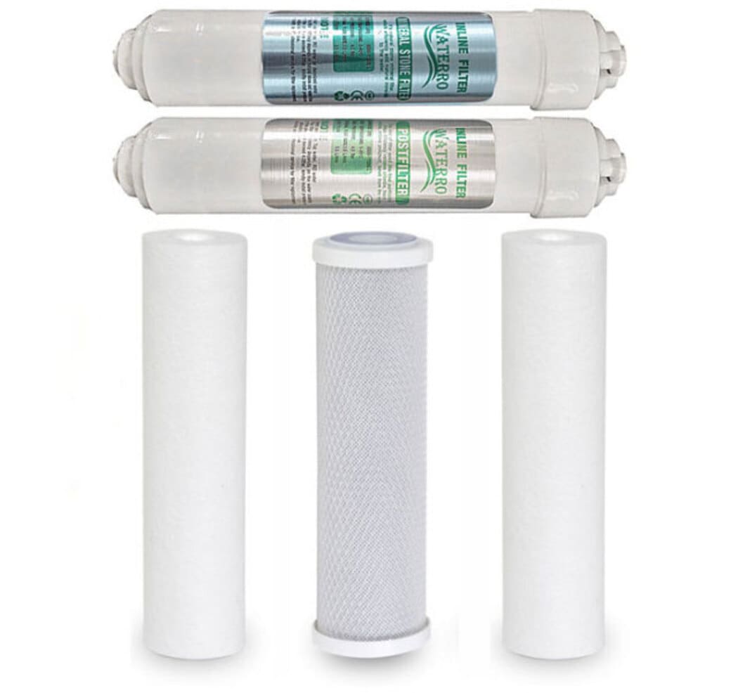 Drinking Water RO Replacement Pre/Post Filter Kit (Carbon/Remineraliser)