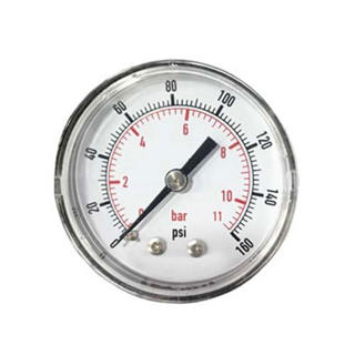 Water Pressure Gauge (with Tee Fitting)