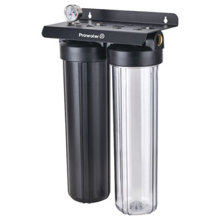 Prowater Whole House Water Filter System (Dual 20
