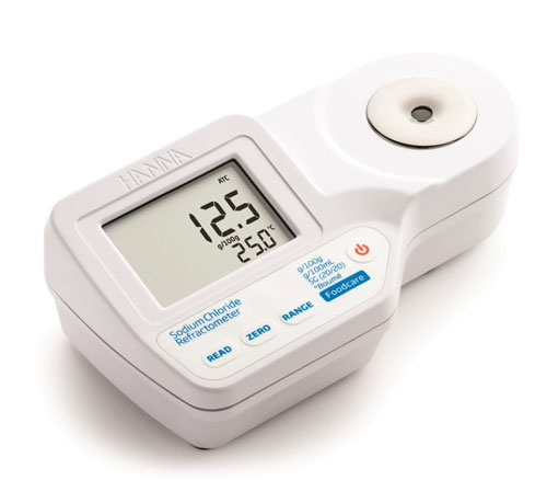 Refractometer for Food Industry Salt Measurements (HI-96821)