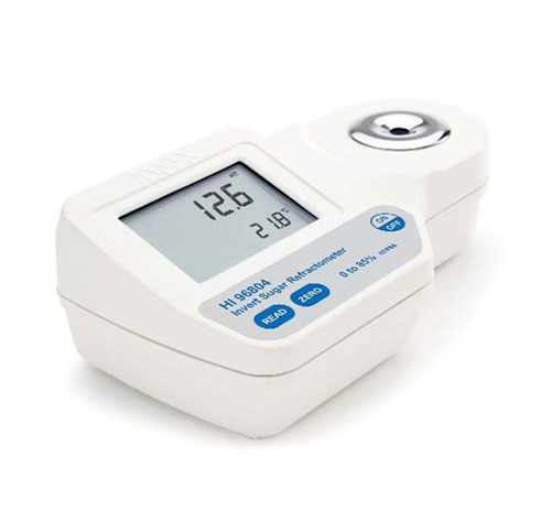 Refractometer for Inverted sugar 0 to 85% scale (HI-96804)