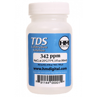 TDS and EC Calibration Solution 342ppm