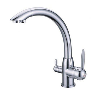 Vitalia Chrome 3-Way (Tri-Flow) Kitchen Tap