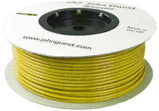 John Guest 1/4 Inch Yellow Reverse Osmosis Tubing - Per Metre